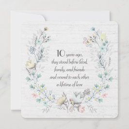 Invitación 10° Aniversario De La Guerra De La Madera