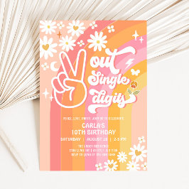 Invitación 10° cumpleaños de Groovy