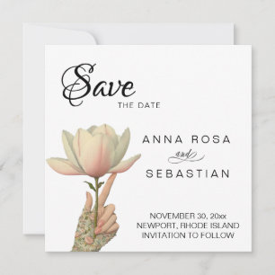 Invitación *~* 10 Foto AR6   Elegante Vintage Guárdame la fec