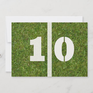 Invitación 10mo ¡Fiesta de cumpleaños!