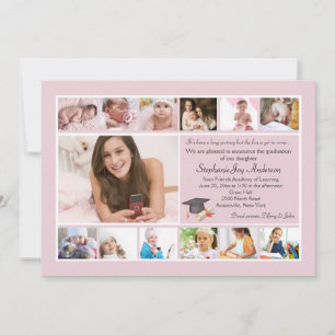 Invitación 13 Collage de Posgrado (Personalizado)