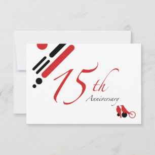 Invitación 15º Aniversario (mod aves)