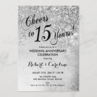 15.º aniversario Boda Silver