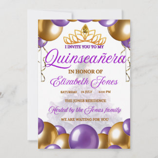 Invitacion 15 años