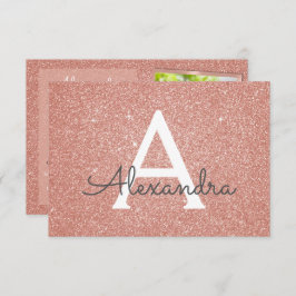 Invitación 16.º cumpleaños Sparkle Rosa Gold Rubor Foto rosa