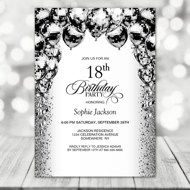 Invitación 18.º Fiesta de los globos blancos y negros (Subido por el creador)