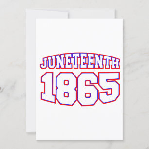 Invitación 18 de junio de 1865