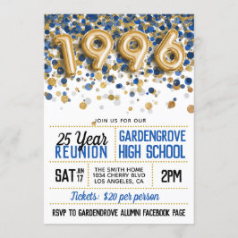 Invitación 1996 Reunión de la Escuela Superior