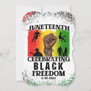 Invitación 19 de junio de 1865 reinas negras melanin reyes