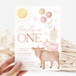 Invitación 1.ᵉʳ Chicas del Fiesta de Barnyard