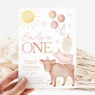 Invitación 1.ᵉʳ Chicas del Fiesta de Barnyard