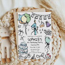 1.ᵉʳ Cumpleaños Invitado, Cumpleaños Recogido A Ma