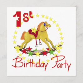 Invitación 1.ᵉʳ Fiesta de cumpleaños