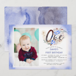 Invitación 1.ᵉʳ Fiesta fotográfico de cumpleaños