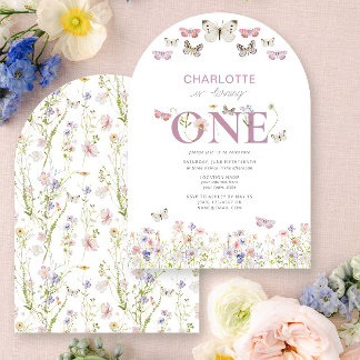 Invitación 1.ᵉʳ Nacimiento La Flor Silvestre Se Está Girando 