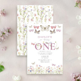 Invitación 1.ᵉʳ Nacimiento La Flor Silvestre Se Está Girando 