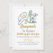 1.ᵉʳ Rodeo, primer cumpleaños de Rodeo, cumpleaños