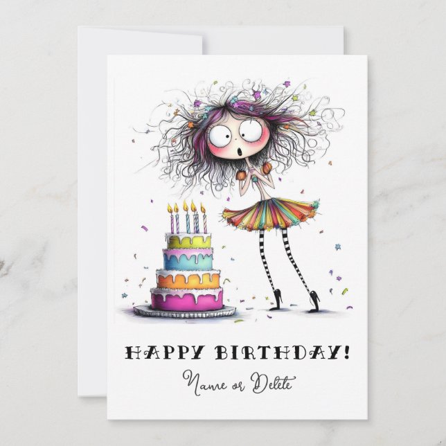 Invitación *_* 1 1 NOMBRE DE LA FOTO Cumpleaños Personaliza l (Anverso)