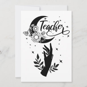 Invitación 1- Camiseta de Profesor Inspirador, Profesor Minim