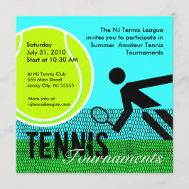 Invitación 1 de los torneos de tenis