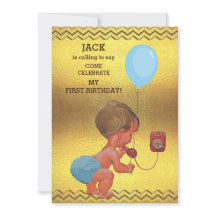 1r Galones del oro del globo del teléfono del bebé