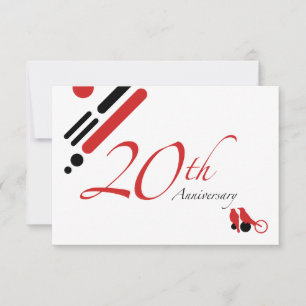 Invitación 20º Aniversario (mod pájaros)