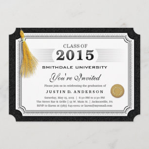Invitación 2015 Graduación de Diploma Invita a las Esquinas d