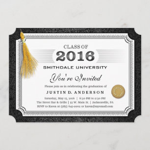 Invitación 2016 Graduación de Diploma Invita a los Rincones D