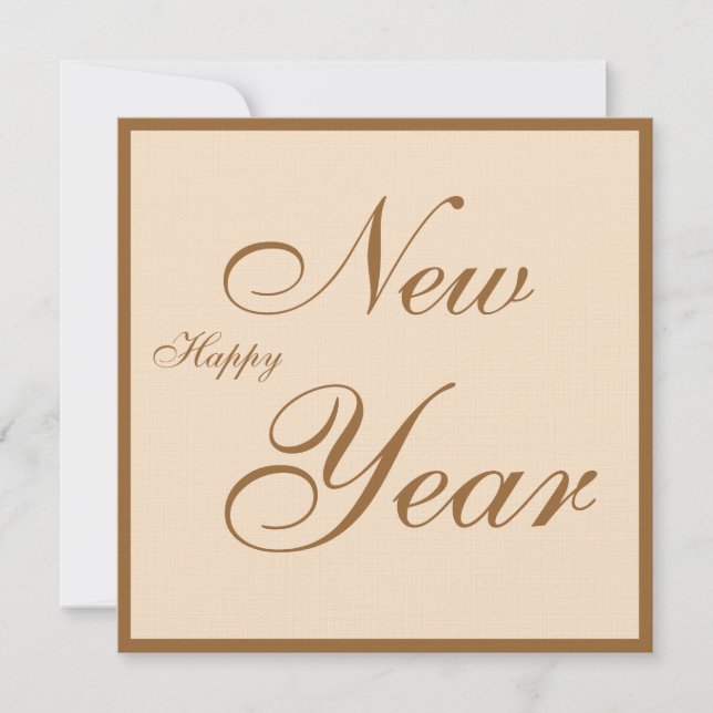 Invitación 2018 ~ Feliz Año Nuevo (Anverso)