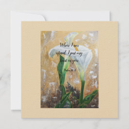 Invitación 2024 JW year text Psalm 56:3 