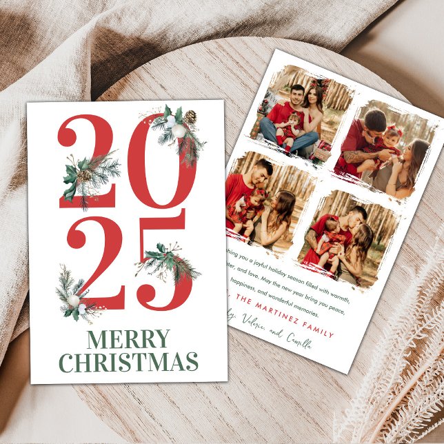 Invitación 2025 Christmas Photo Card (Subido por el creador)