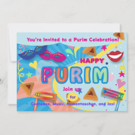 Invitación 2026 Happy Purim Festival