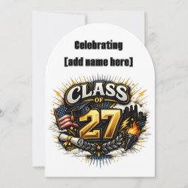 Invitación 2027 Graduation Party invitation 