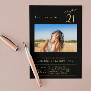 Invitación 21ª foto de un Fiesta de los 21 cumpleaños