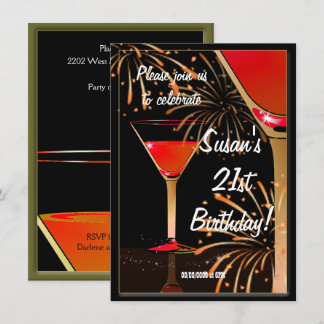 Invitación 21.ª Fiesta de cócteles Martini
