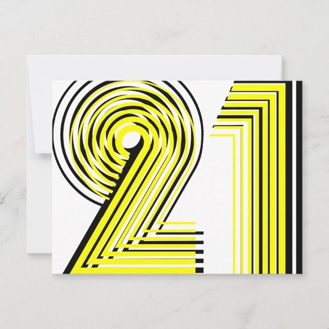 Invitación 21ro Cumpleaños (Anverso)