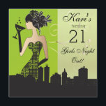 Invitación 21ro Fiesta del golpe del cumpleaños<br><div class="desc">21ro Invitaciones del cumpleaños. el 100% Personalizar-capaz. Hecho con los gráficos de vector para una impresión aguda quebradiza. Aliste para completar las cajas o para hacer clic en el PERSONALIZAR ÉL BOTÓN para añadir su propio texto. Si usted tiene cualesquiera preguntas sobre este producto o cualquier otros productos de DesignsbyDonnaSiggy...</div>