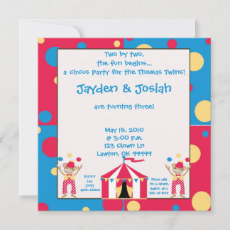 Invitación 22 de octubre. Dos por dos, la diversión empieza..