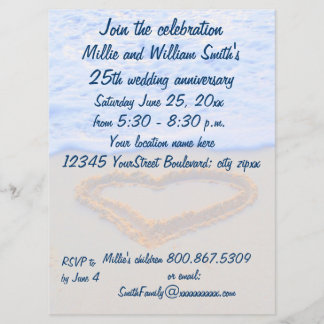 Invitación 25º Aniversario de Boda