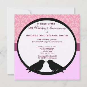 Invitación 25º Aniversario de Boda