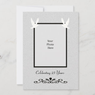 Invitación 25º Aniversario de Boda de Plata