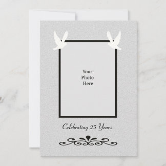 Invitación 25º Aniversario de Boda de Plata