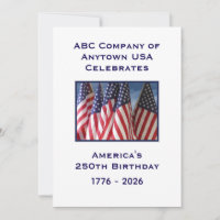 250 Aniversario USA Banderas Patrióticas Estadouni