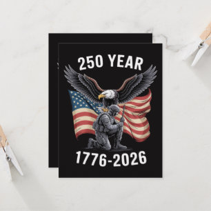 Invitación 250 años 250 aniversario EE. UU. 4 de julio