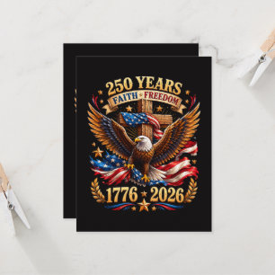 Invitación 250 Años de Águila Patriótica de Fe y Libertad