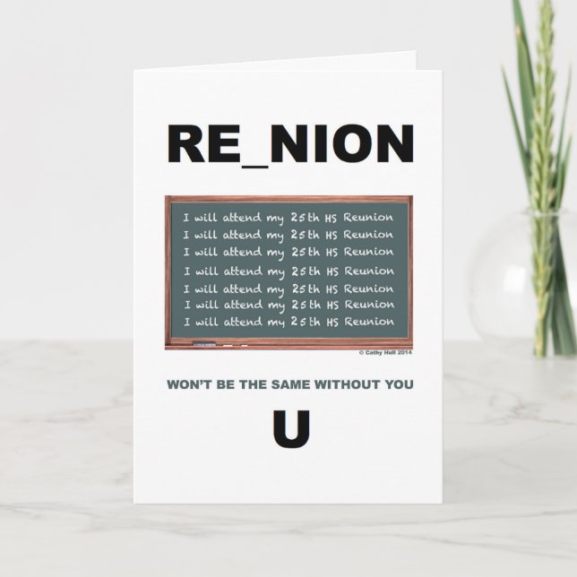 Invitación 25.ª Reunión (Anverso)