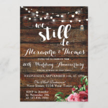 25 Aniversario de Boda, Aún celebramos nuestro ani