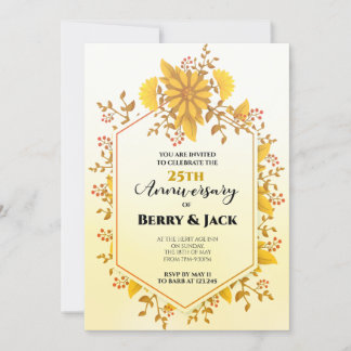 Invitación 25° Aniversario de la cosecha de oro de los giraso