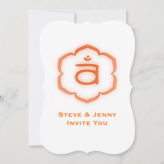 Invitación 2.ª Chakra - Svadhisthana (Anverso)