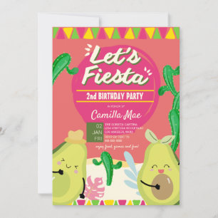 Invitación 2.ª Fiesta de Cumpleaños
